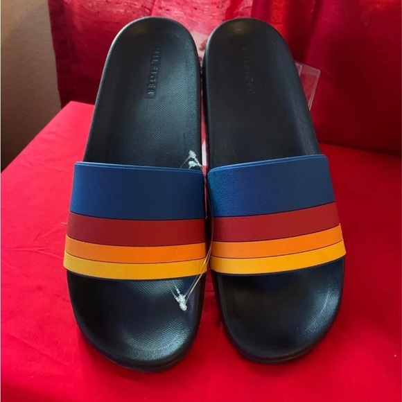 Tommy Hilfiger Roomie Slide Sandals - Imperial Blue - Picture 2 of 11